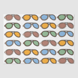Sonnenbrille farbenfrohe Sommersonnenbrille Seidenpapier