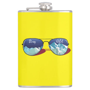 Sonnenbrille Flachmann