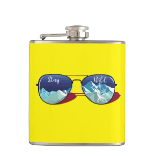 Sonnenbrille Flachmann