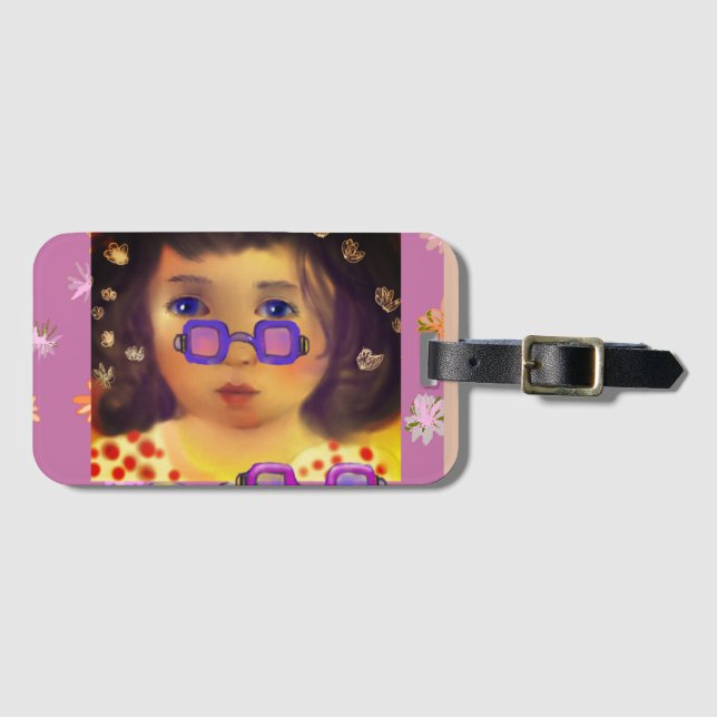 Sonnenbrille Gepäckanhänger (Vorderseite (Horizontal))