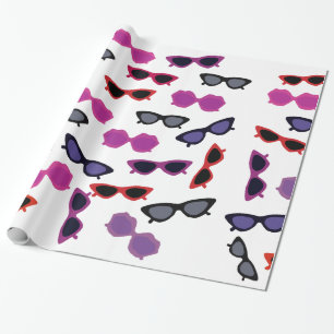 Sonnenbrille Geschenkpapier