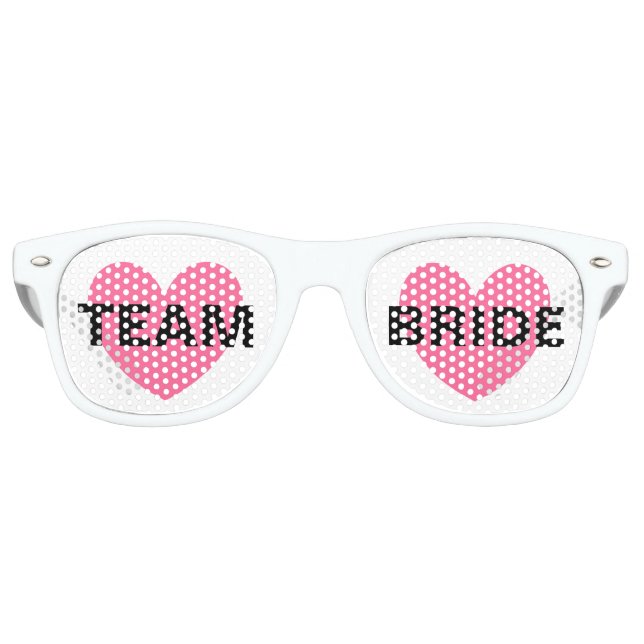 Sonnenbrille - Herz Fab Team Bride (Vorderseite)