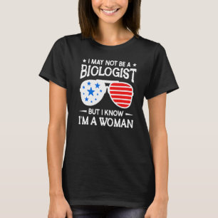 Sonnenbrille Ich bin vielleicht kein Biologe, aber T-Shirt