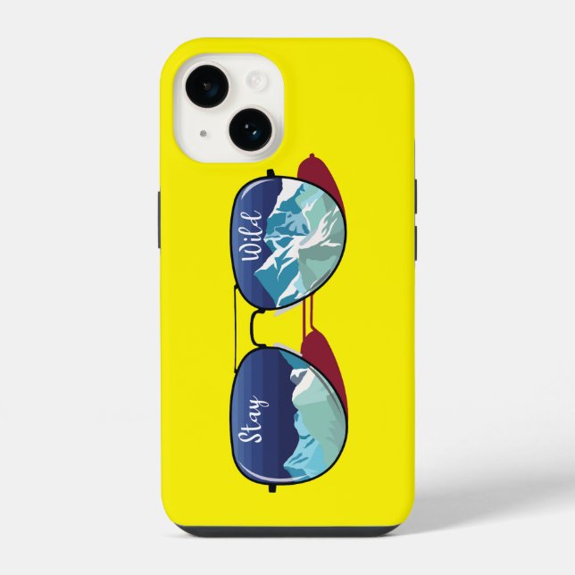 Sonnenbrille iPhone Hülle (Rückseite)