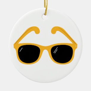 Sonnenbrille Keramikornament