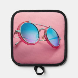 Sonnenbrille Küchen-Accessoire, pink cool Topflappen