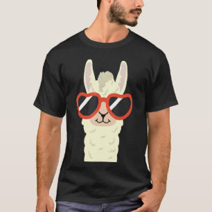 Sonnenbrille Llama Alpaca Boy Girl Kinder 1 T-Shirt