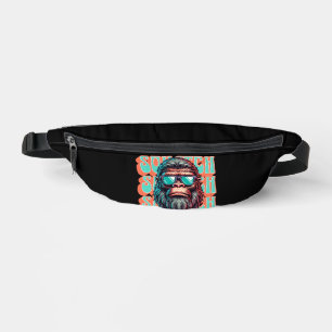Sonnenbrille mit Vintagem Text besetzen Bauchtasche