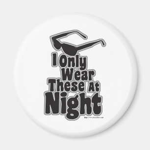 Sonnenbrille nach Dunkelheit Magnet