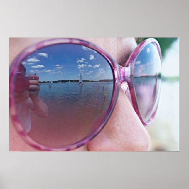 Sonnenbrille Poster (Vorne)
