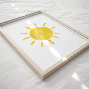Sonnenbrille Poster