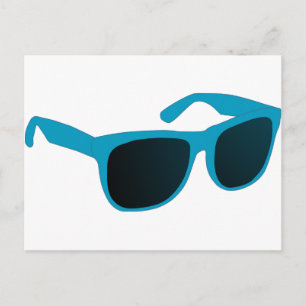 Sonnenbrille Postkarte