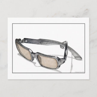 Sonnenbrille Postkarte