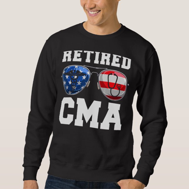 Sonnenbrille Rent Cma Krankenversicherung 4. Juli Sweatshirt (Vorderseite)
