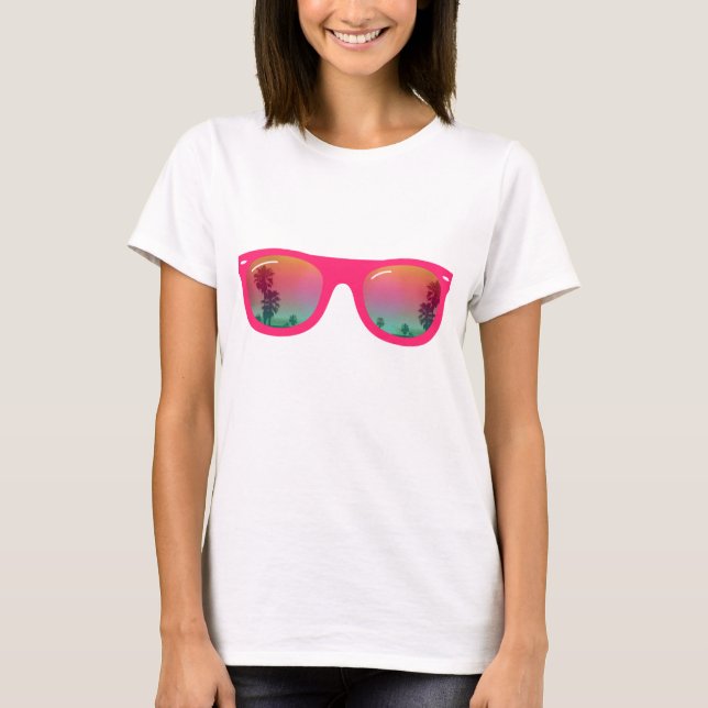 Sonnenbrille-Sommerzeit T-Shirt (Vorderseite)