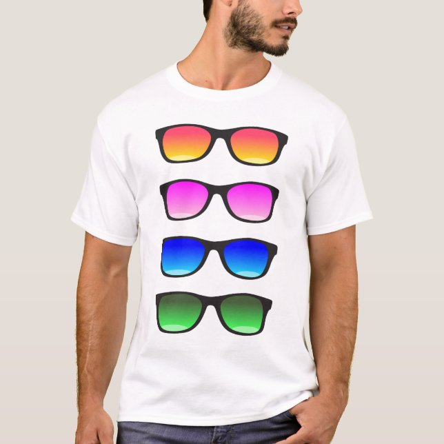 Sonnenbrille T-Shirt (Vorderseite)