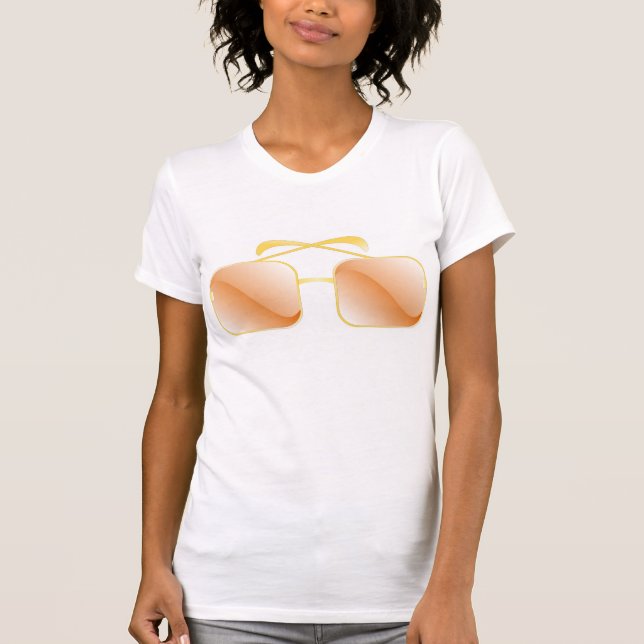 Sonnenbrille-T - Shirt (Vorderseite)