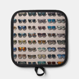Sonnenbrille thematisiertes Küchenzubehör-Geschenk Topflappen