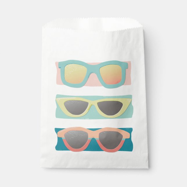 Sonnenbrille Trio Coral Geschenktütchen (Vorderseite)