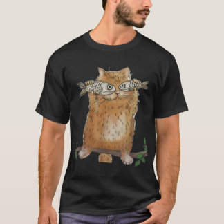 Sonnenbrille und Katze T-Shirt