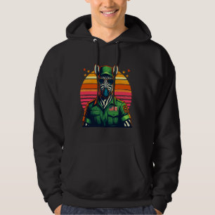 Sonnenbrille Zebra Cooler Hipster American Flag Vi Hoodie
