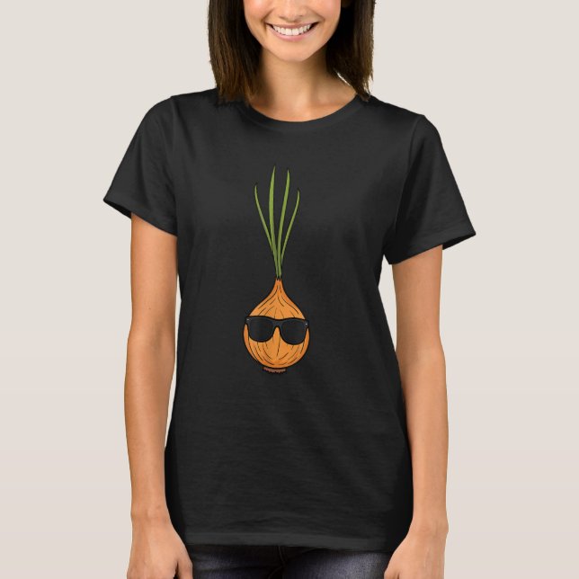 Sonnenbrille Zwiebeln Shallot Vegeterian Bauer Gar T-Shirt (Vorderseite)