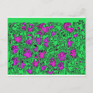 Sonnenbrillen. Postkarte