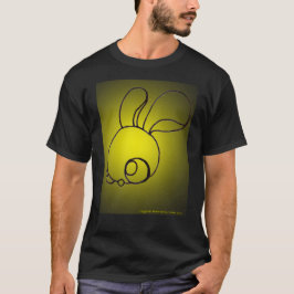 Sonnenbrust auf Schwarz T-Shirt