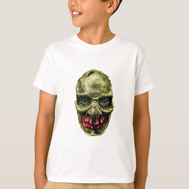 Sonnencreepsie-Maskenprint T-Shirt (Vorderseite)