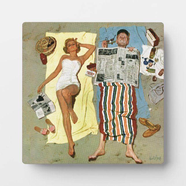 Sonnencreme? Fotoplatte (Vorderseite)