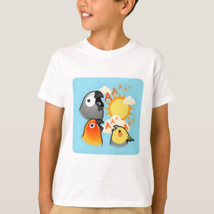 Sonnencreme mit Hintergrund T-Shirt