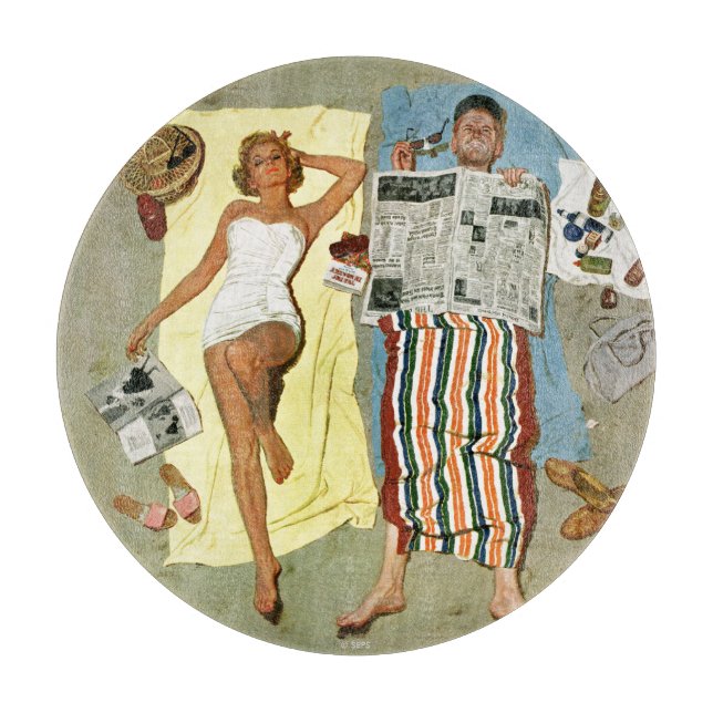 Sonnencreme? Schneidebrett (Vorderseite)