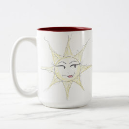Sonnencreme-Tasse Zweifarbige Tasse