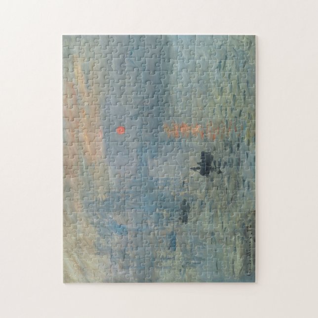 Sonnenddruck Claude Monet Puzzle (Vertikal)