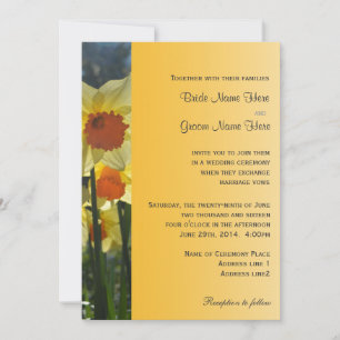 Sonnenduft Blume Hochzeitseinladung Einladung