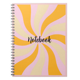 Sonnendurchbruch-Muster-Notizbuch Notizblock