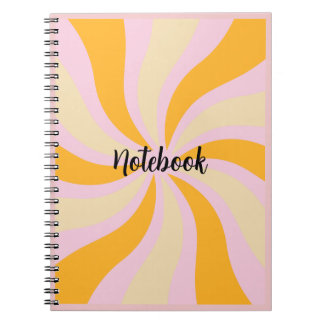 Sonnendurchbruch-Muster-Notizbuch Notizblock