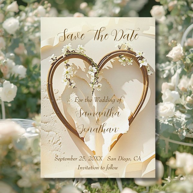 Sonnendurchflutete Frühlingsseele Save The Date (Von Creator hochgeladen)