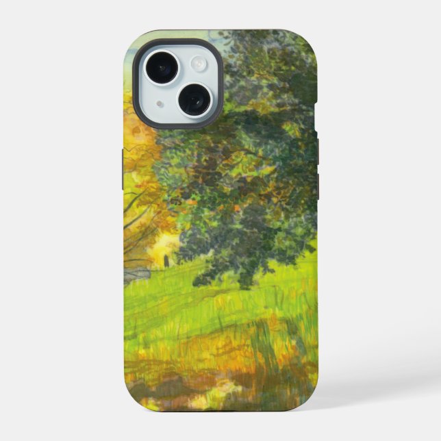 Sonneneinbruch iPhone 15 Hülle (Rückseite)