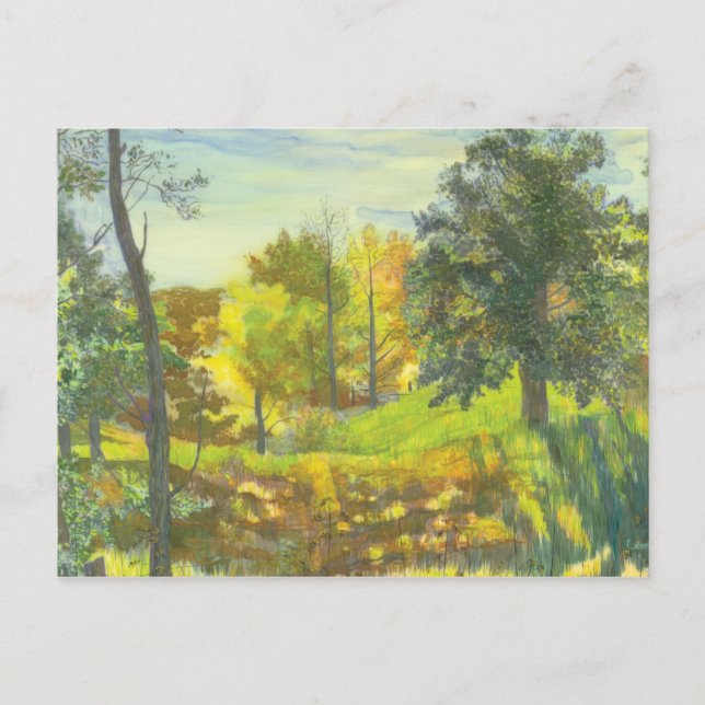 Sonneneinbruch Postkarte (Vorderseite)