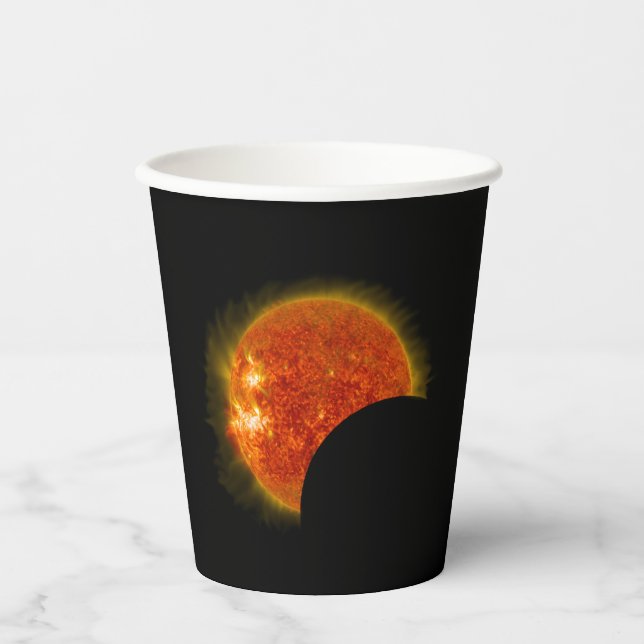 Sonneneinstrahlung im Progress Paper Cup Pappbecher (Vorderseite)