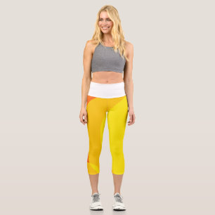 Sonnenenergie: Belebende Strahlung Capri Leggings