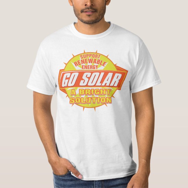 Sonnenenergie-Lösung T-Shirt (Vorderseite)