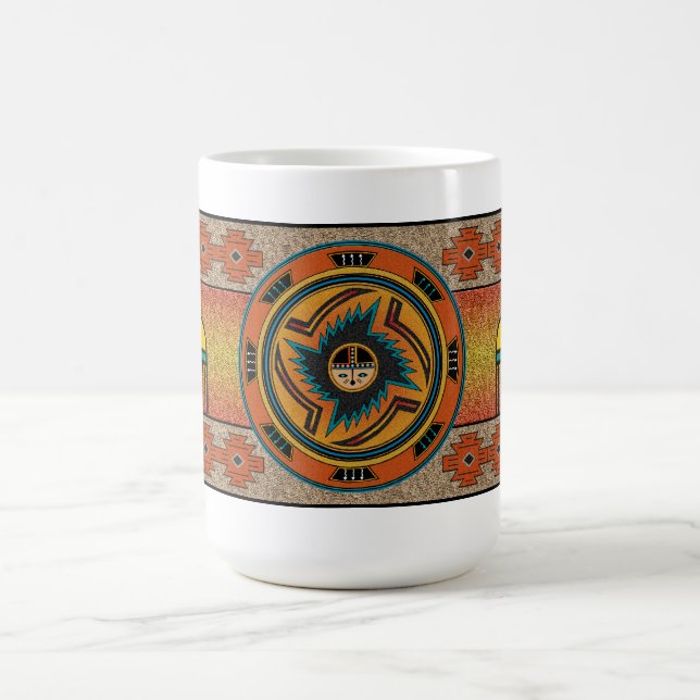 Sonneneruption Tasse (Mittel)