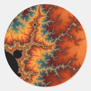 Sonneneruptions-Aufkleber Runder Aufkleber