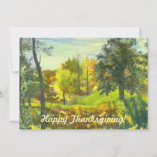 Sonnenfallmalerei Wasserfarbe auf Seide Mitteilungskarte