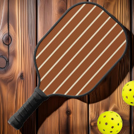 Sonnenfarbe der Wüste Mitte des Jahrhunderts Pickleball Schläger