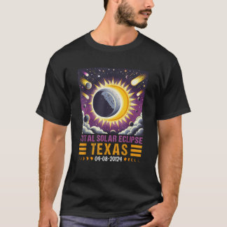Sonnenfinsternis 2024 Amerikanische Totalität Staa T-Shirt