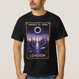Sonnenfinsternis 2026 London Steampunk-Gruppen-Shi T-Shirt