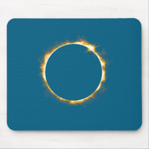 Sonnenfinsternis 21. August 2017 Illustration Mousepad